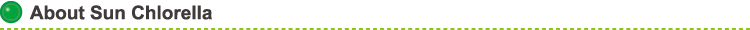 About Sun Chlorella